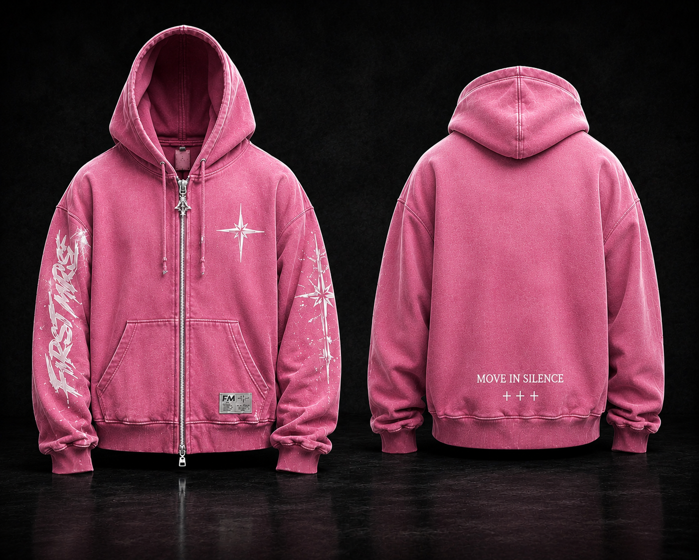 Move In silence zip-ups